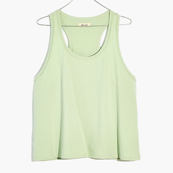 Madewell Raw-Edge Pajama Tank - Picture 1 of 5